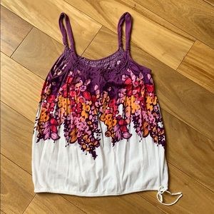 American Eagle floral tank top